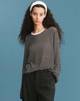 Thin Stripped Knitwear Jumper