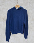 Hoodie-style sweater: Midnight Blue