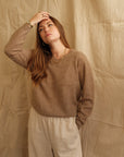Jean V-Neck Knit - Beige