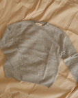 Jean Crew Neck Knit - Grey