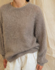 Shelly Crew Neck Knit - Grey