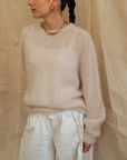 Shelly Crew Neck Knit - Cream