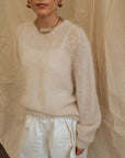 Shelly Crew Neck Knit - Cream