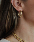 Petrel Hoop Earrings Large