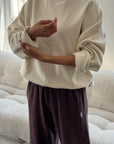 Daisy Long Sleeve Naturel Top