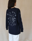 Long Sleeve Printed Tee - Stargaze