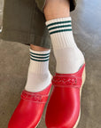 Girlfriend Socks: Egret