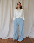 Theo Trousers Light Denim