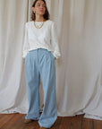 Theo Trousers Light Denim