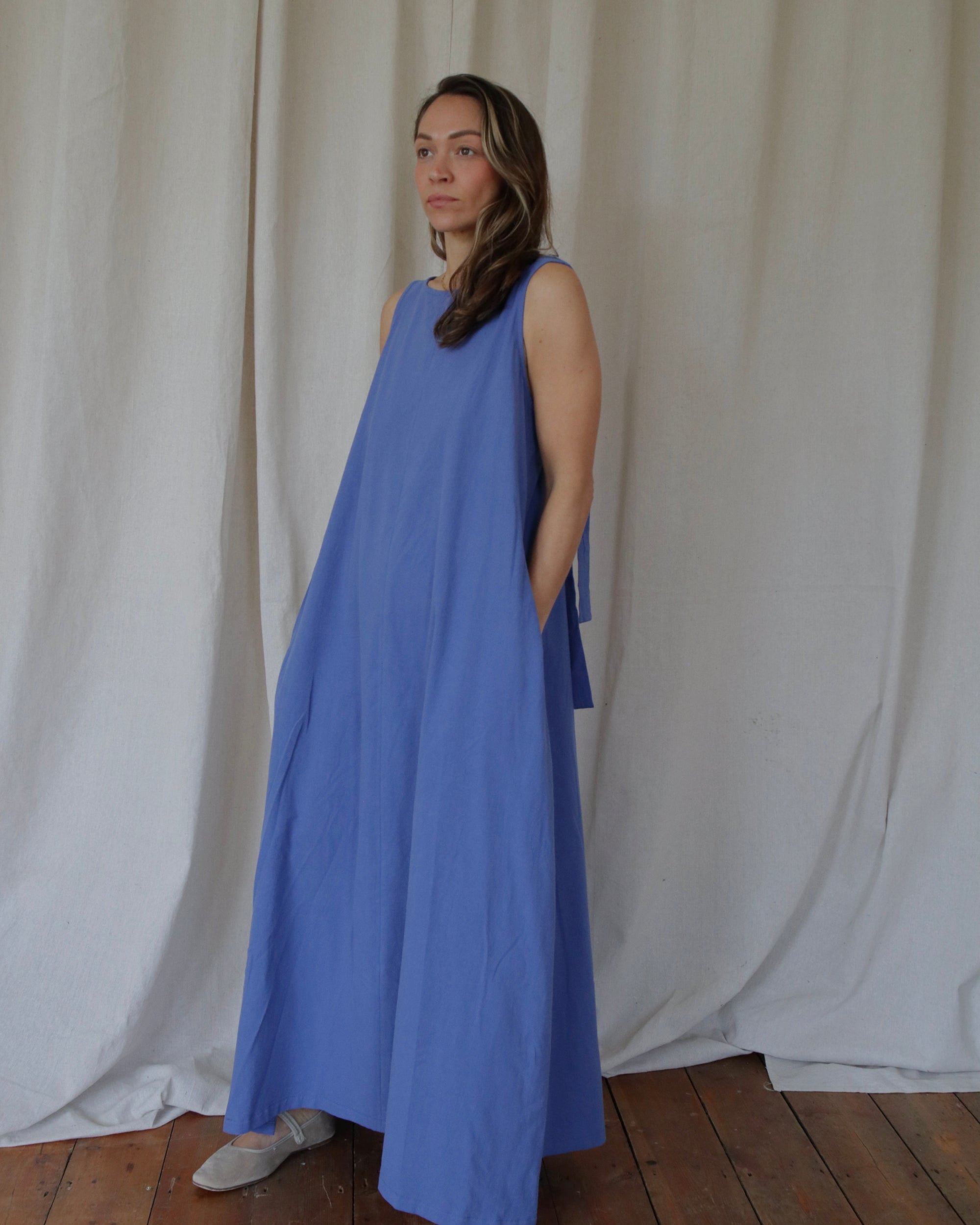 Sukey Dress - Bright Blue