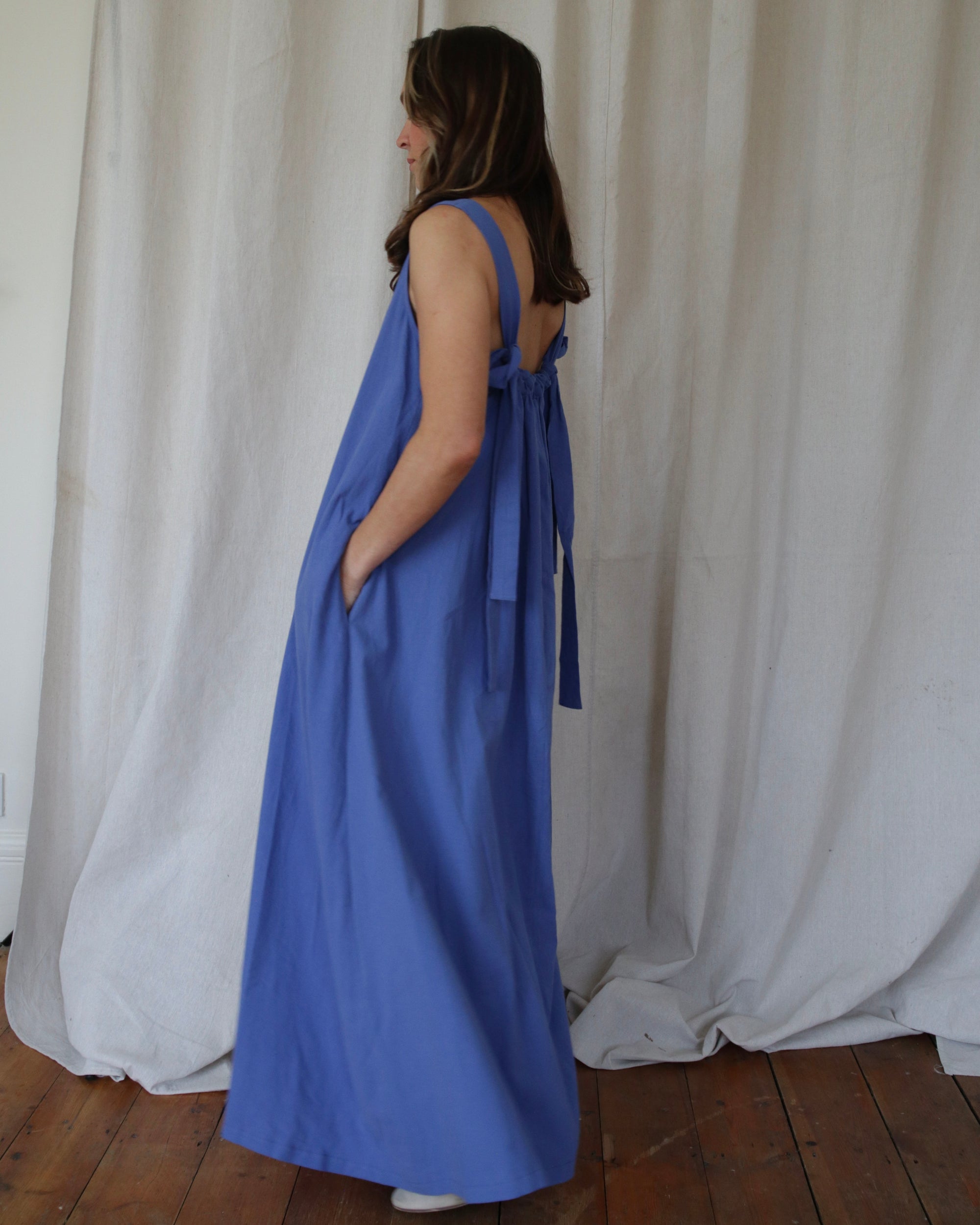 Sukey Dress - Bright Blue