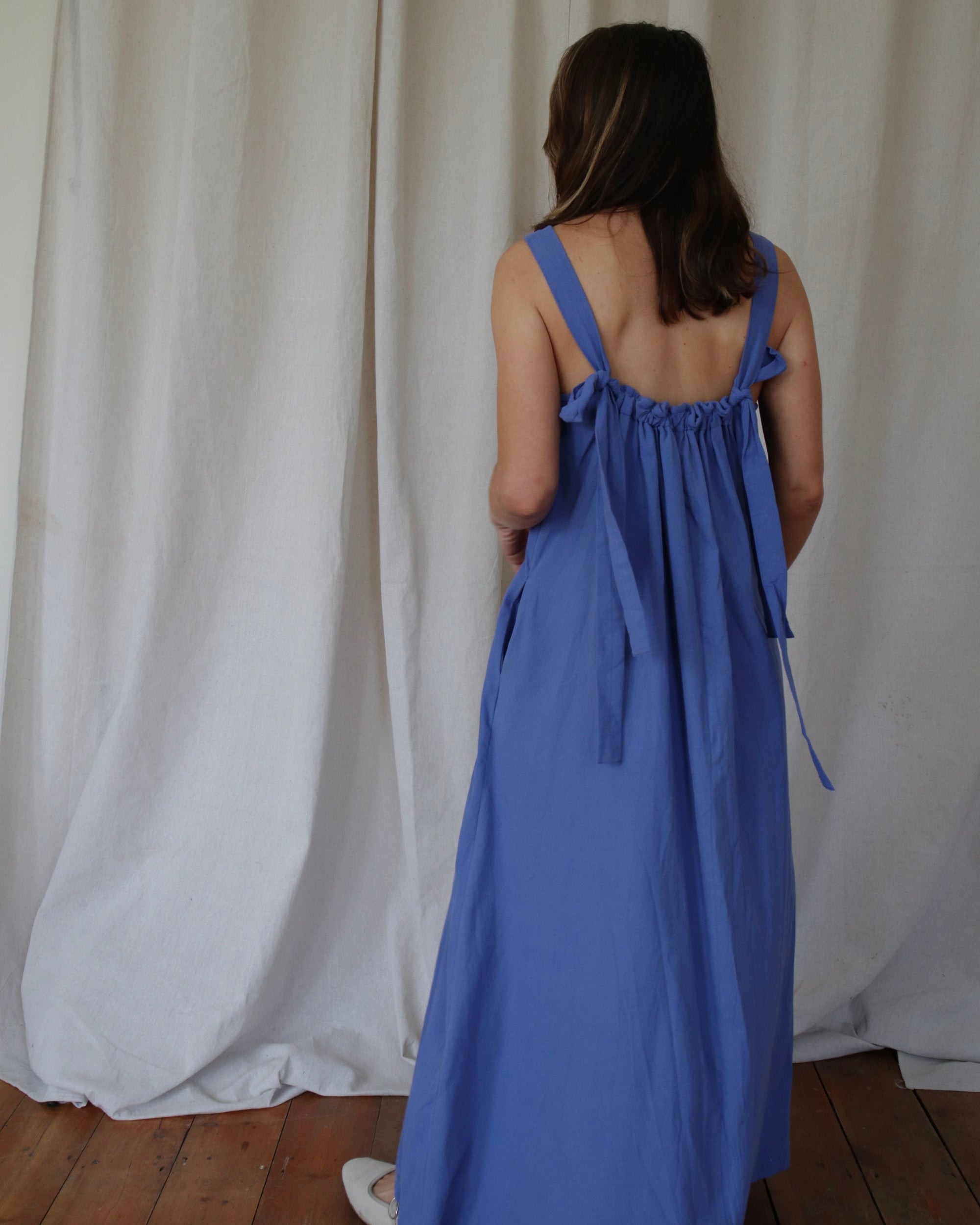 Sukey Dress - Bright Blue
