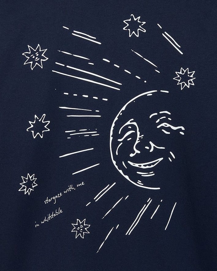 Long Sleeve Printed Tee - Stargaze