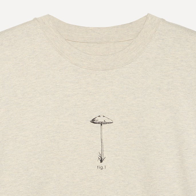 Long Sleeve Printed Tee - Mushroom Club