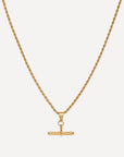 Lock Necklace - Rope Chain