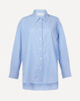 Theo Shirt Blue/White stripe