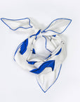 Still Life Pear Drawing 100% Silk Hand Printed Bandana Scarf
