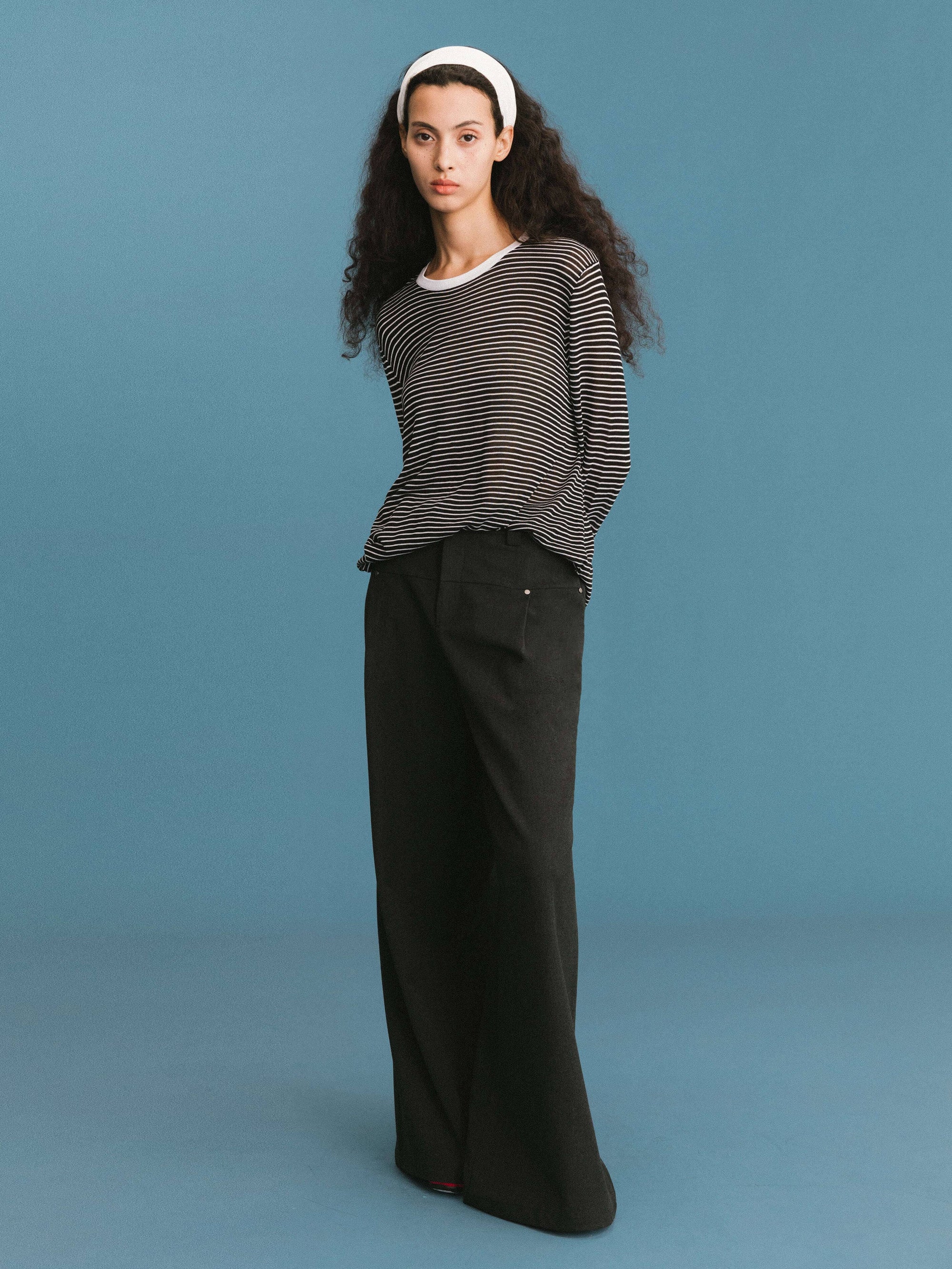 Thin Stripped Knitwear Jumper