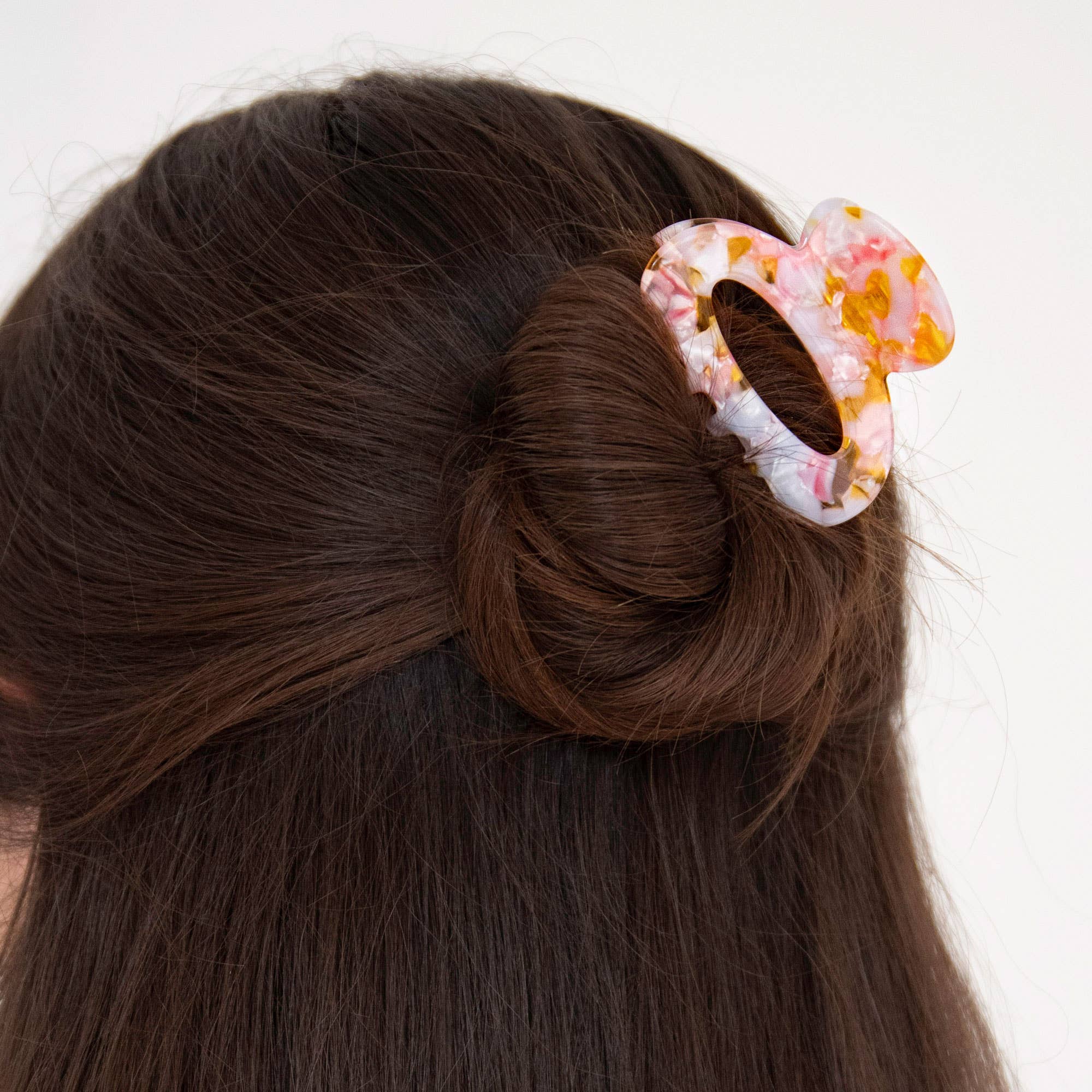 Speckle Mini Hair Claw Clip