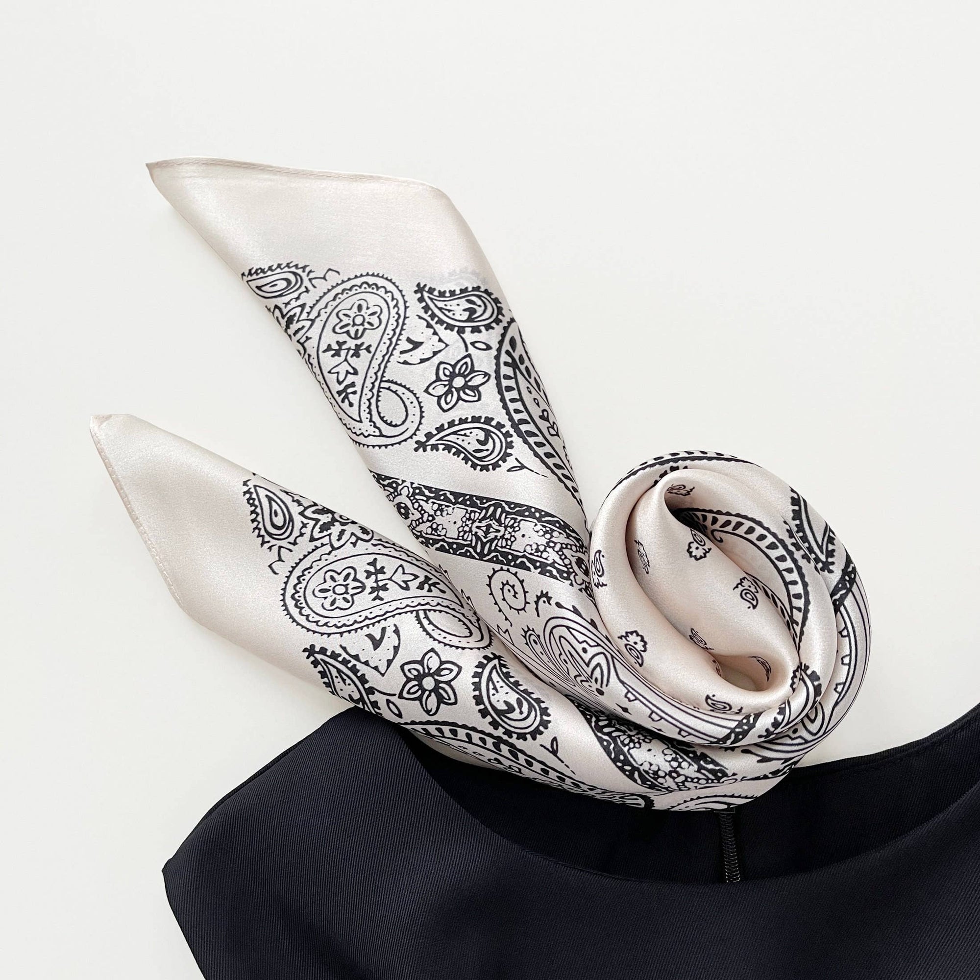 Bandana Silk Scarf