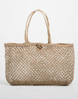 Amara Large Jute Bag- Natural: Beige