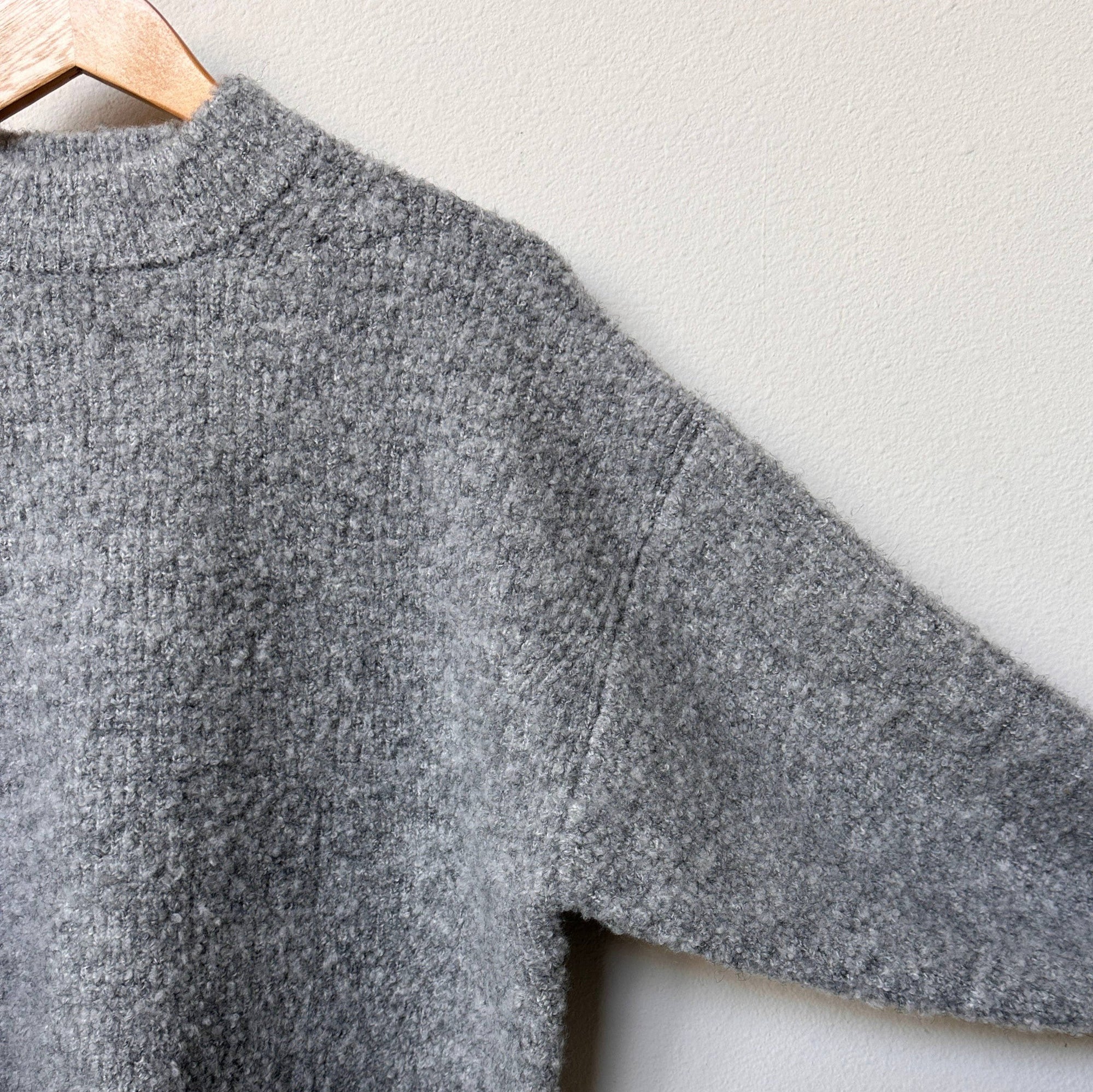 Elise Sweater: Heather Grey