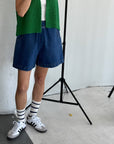 City Shorts: Blue Denim