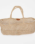 Amara Large Jute Bag- Natural: Beige