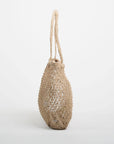 Amara Large Jute Bag- Natural: Beige