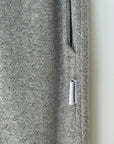 Pointelle Serene Jogger: Melange Grey