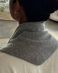 Cashmere Bandana: HT. Grey